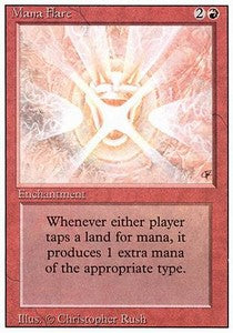Mana Flare 3ED- Rare Poor Englisch
