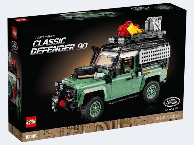 LEGO Icons Klassischer Land Rover Defender 90
