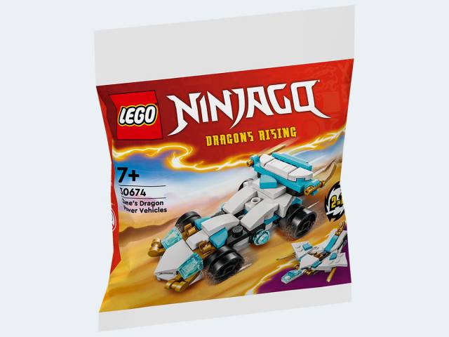 LEGO Polybag Ninjago Zanes Drachenpower-Fahrzeuge
