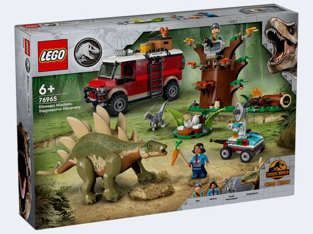 LEGO Jurassic World Entdeckung des Stegosaurus