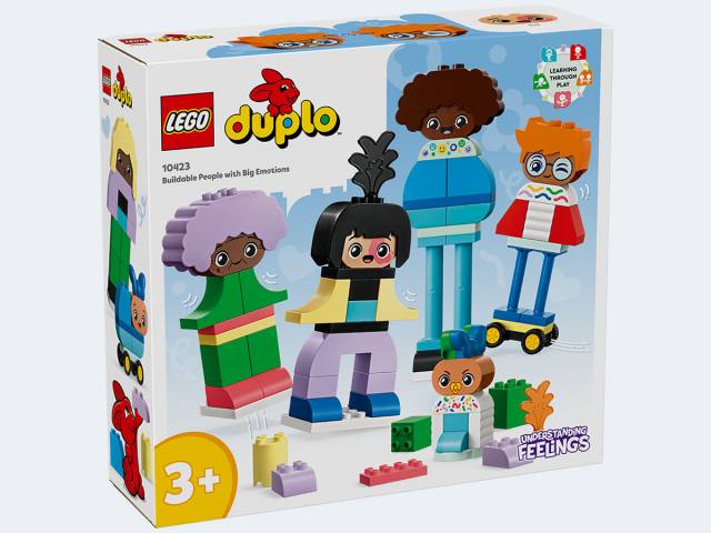 LEGO Duplo Baubare Menschen mit großen Gefühlen