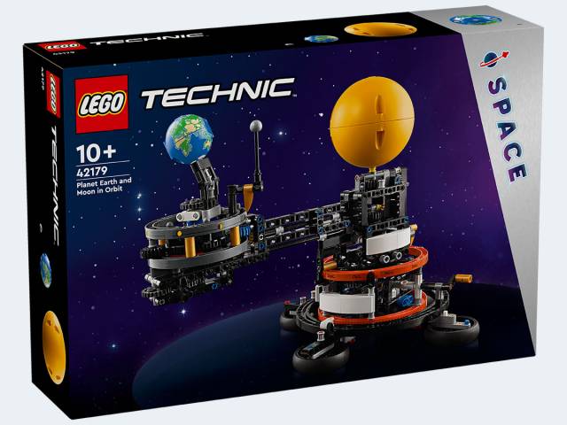 LEGO Technic Sonne Erde Mond Modell