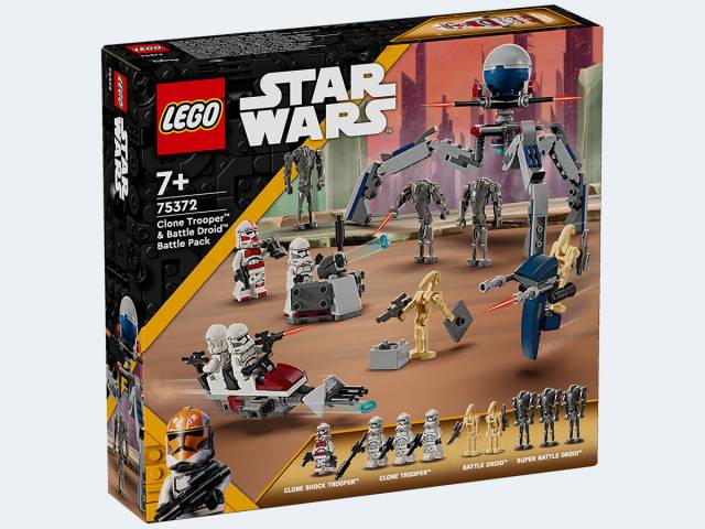 LEGO Star Wars Clone Trooper & Battle Droid Batt