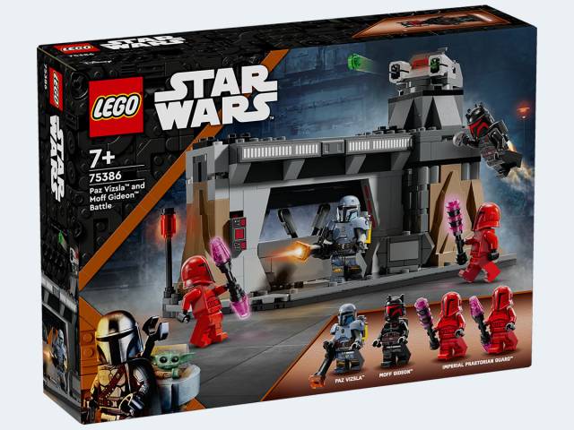 LEGO Star Wars Duell zw Paz Vizsla und Moff Gideon