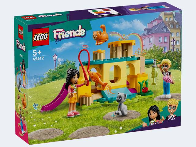 LEGO Friends Abenteuer auf dem Katzenspielplatz
