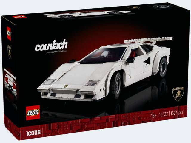 LEGO Icons Lamborghini Countach 5000 Quattrovole