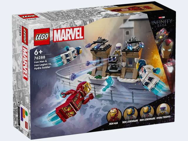 LEGO MSH Iron Man & IronLegion vs HYDRA-Soldat