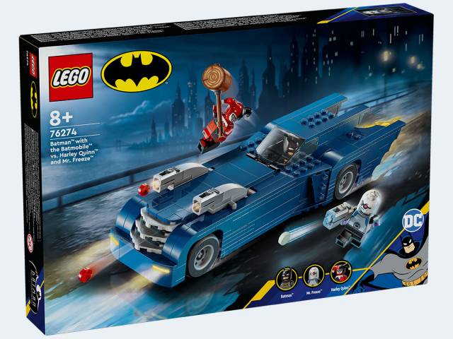 LEGO DC Super Heroes Batman Batmobil vs Harley