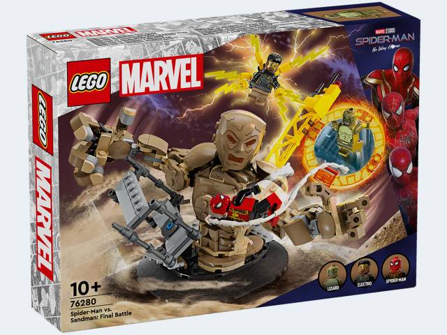 LEGO Marvel Spider-Man vs Sandman Showdown 347T