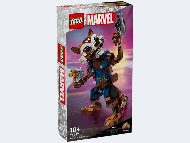 LEGO Marvel Rocket & Baby Groot 566T 10+