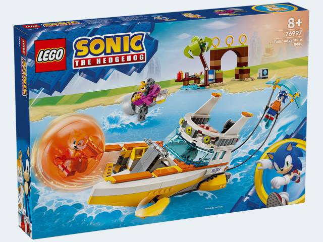 LEGO Sonic Tails Abenteuerboot