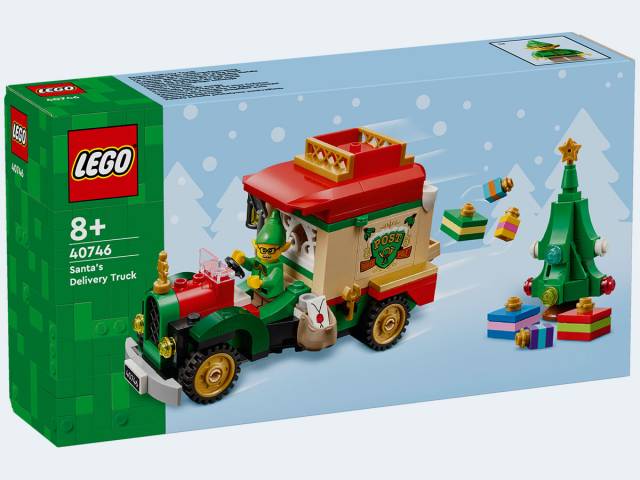 LEGO Seasonal Lieferwagen des Weihnachtsmanns