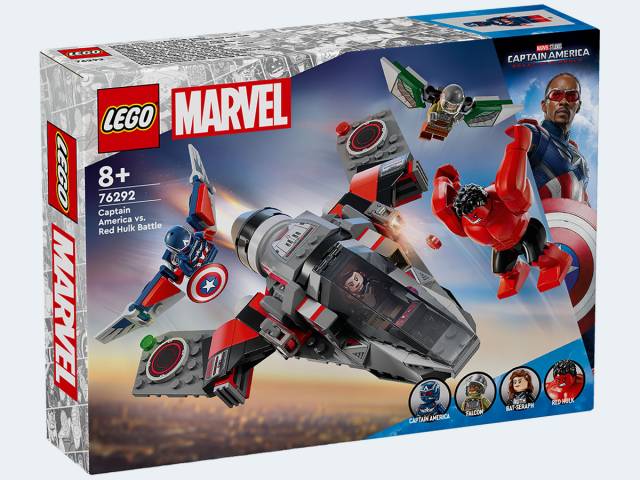 LEGO Marvel Kampf zwischen Captain America und Red