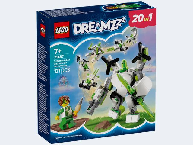 LEGO DREAMZzz Z-Blobs Roboter- u Fahrzeugabenteuer