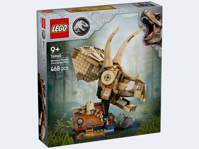 LEGO Jurassic World Dino-Fossilien: Triceratops