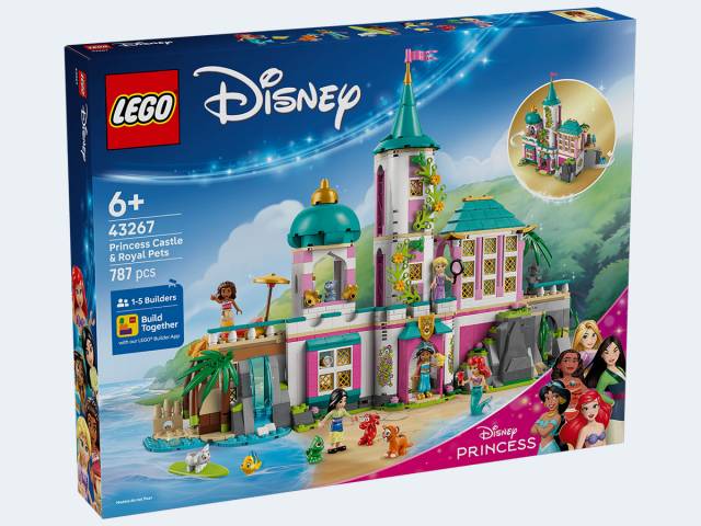 LEGO Princess Prinzessinnenschloß mit Haustieren