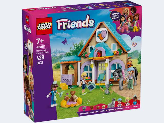 LEGO Friends Tierarztpraxis für Pferde und Haustie