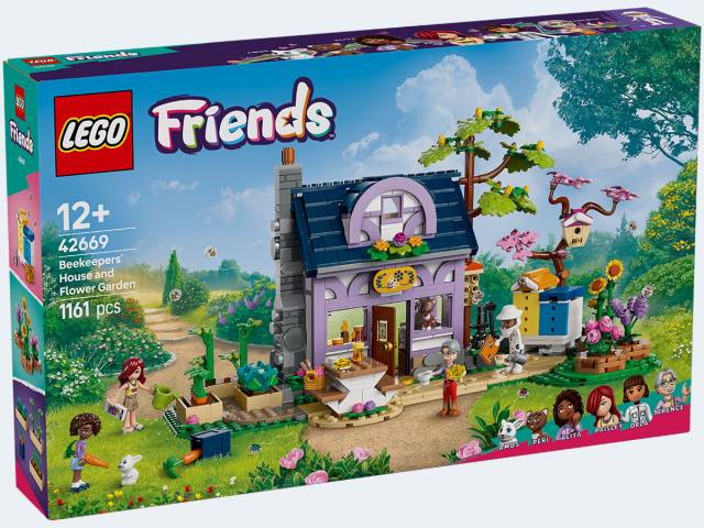 LEGO Friends Haus und Blumengarten der Imker