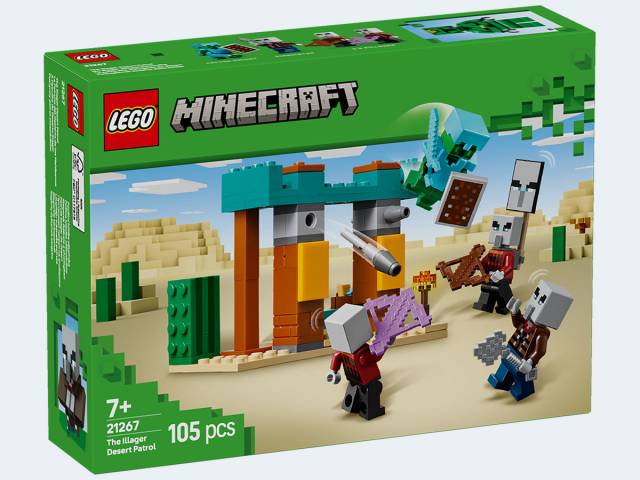 LEGO Minecraft Die Illager-Wüstenpatrouille