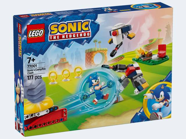 LEGO Sonic Sonics Showdown am Lagerfeuer
