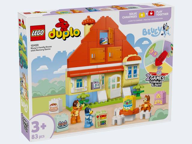 LEGO Duplo Blueys Familienhaus mit Memory-Spiel