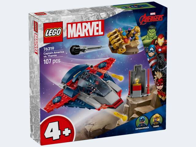 LEGO Marvel Super Heroes Captain America vs Thano