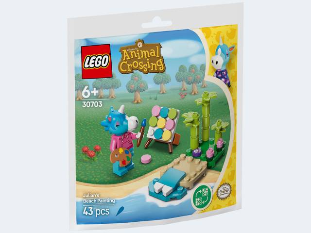 LEGO Polybag Animal Crossing Jimmys Strandgemälde
