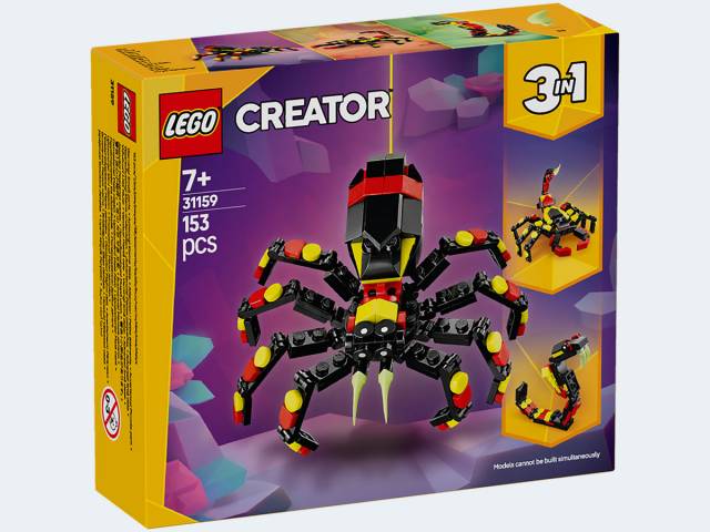 LEGO Creator Wilde Tiere Überraschungsspinne