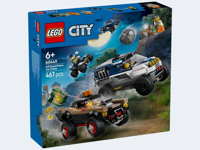 LEGO City Verfolgungsjagd im Polizeigeländewagen