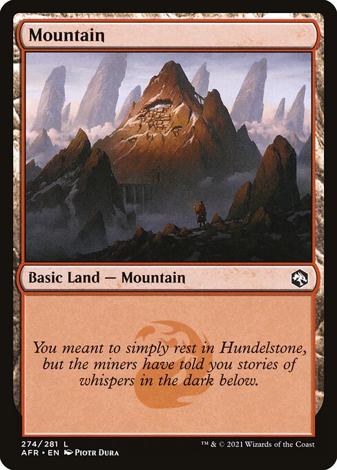 Mountain AFR-274 Land Excellent Englisch