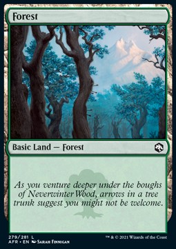 Wald (V.2) AFR-279 Land Good Englisch Foil