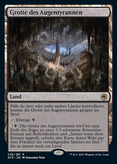 Grotte des Augentyrannen AFR-258 Rare Excellent Deutsch