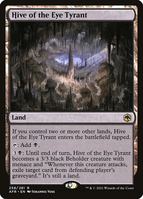 Hive of the Eye Tyrant AFR-258 Rare Excellent Englisch