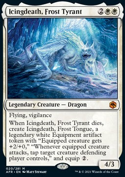 Icingdeath, Frost Tyrant AFR-20 Mythic Excellent Englisch Foil