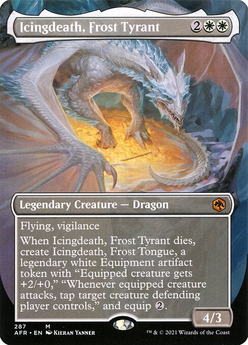 Eistod der Frosttyrann XAFR-287 Mythic Excellent Englisch Foil