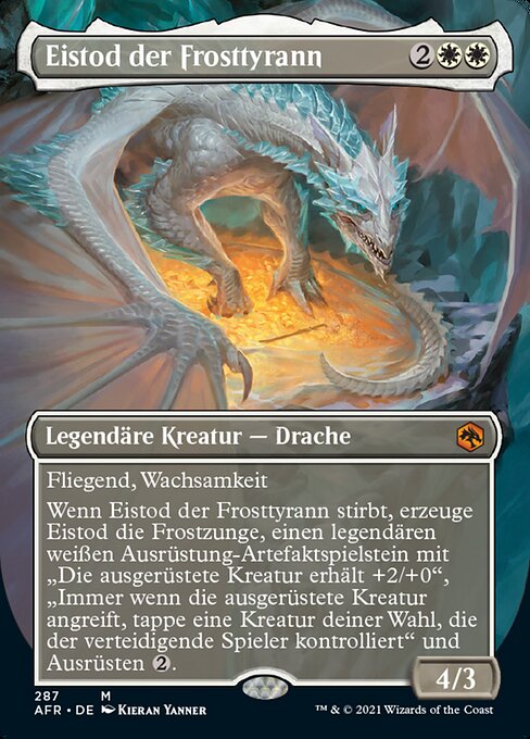 Eistod der Frosttyrann XAFR-287 Mythic Near Mint Deutsch