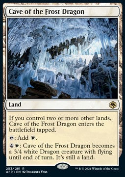 Höhle des Frostdrachen AFR-253 Rare Near Mint Deutsch