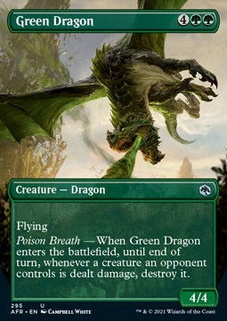 Grüner Drache XAFR-295 Uncommon Excellent Englisch