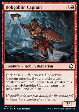 Hobgoblin-Anführerin AFR-148 Common Excellent Englisch Foil