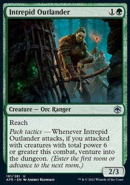 Furchtloser Sonderling AFR-191 Uncommon Excellent Englisch Foil