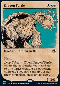 Drachenschildkröte XAFR-307 Rare Near Mint Deutsch