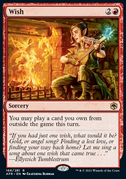Wish AFR-166 Rare Near Mint Englisch Foil