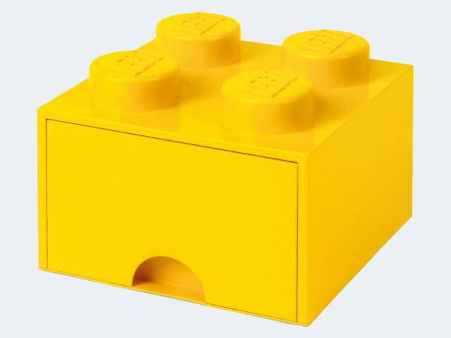 ROOM LEGO Brick Drawer 4 yellow (Schublade)