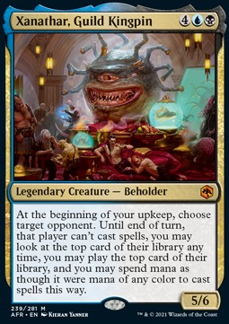 Xanathar der Verbrecherfürst AFR-239 Mythic Near Mint Deutsch