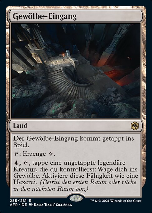 Gewölbe-Eingang AFR-255 Rare Excellent Deutsch
