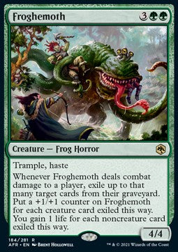 Froghemoth AFR-184 Rare Near Mint Englisch