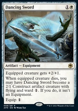 Dancing Sword AFR-8 Rare Near Mint Englisch Foil