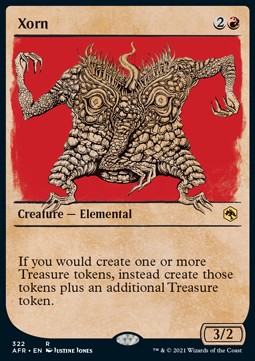 Xorn XAFR-322 Rare Excellent Englisch Foil