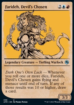 Farideh, Auserwählte des Teufels XAFR-339 Uncommon Near Mint Deutsch Foil