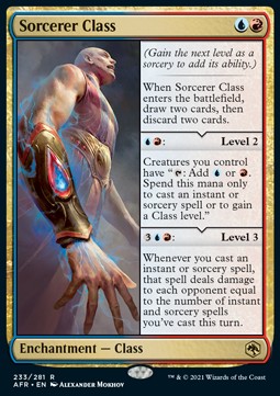 Sorcerer Class AFR-233 Rare Excellent Englisch
